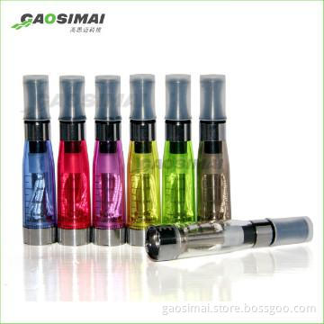 e-cigarette clearomizer CE4 with various colors Round/Flat drip tip